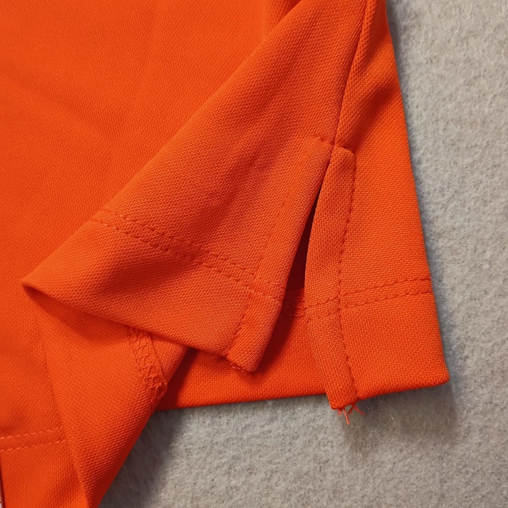 Monterey Club Dry Swing Golf Polo Top Women's Large Orange NWT With‎ Small Flaws - Picture 4 of 11